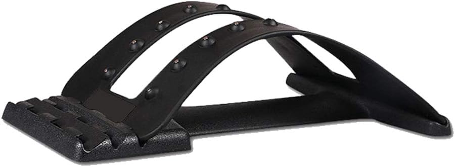 XJZSD Back Stretcher,Spine Aligner,Lumbar Vertebrae Corrective,Back Pain Relief,Lumbar Stretching Device,Posture Corrector,3 Adjustable Settings.