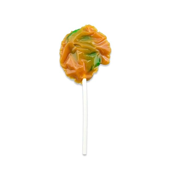 TOOTSIE ROLL CARAMEL APPLE POPS – INDIVIDUALLY WRAPPED CARAMEL COVERED GREEN APPLE CANDY LOLLIPOPS – BULK PEANUT FREE, GLUTEN FREE CANDY – 24 COUNT (PACK OF 1)