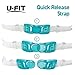 Swim Goggles | Swimming Goggles For Men Women Adults - Best Non Leaking Anti-Fog UV Protection Clear Vision - Free Goggle Case Nose and Ear Plugs | U-FIT