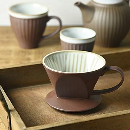 Amazon 処分品 月影 コーヒードリッパー 白 アウトレット品 月影 Puticafe ドリッパー