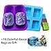 Silicone Mold, praying angel Craft Art Silicone Soap Mold, life tree Craft Molds DIY Handmade Soap Molds - Set of 2 for 8 Cavities - best Handmade gifts - Soap Making Supplies by YSCEN