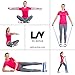 LIV Active Fitness Sale: Premium Set of 3 Non- Latex Resistance Bands with Free Travel Pouch, Door Anchor and Full Body Workout Manual (e-Book) - Professional Grade - (Light, Medium, Heavy)