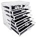 Ikee Design Acrylic Makeup and Jewelry Storage Set - Clear