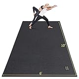 GXMMAT Extra Large Yoga Mat 10'x6'x7mm, Thick
