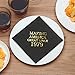 Veronica 40th Birthday Black and Gold Cocktail Napkins Making America Great Since 1979 Decoration Party Supplies 50 Pack 4.9