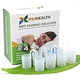 P & J Health - Anti Snoring Solution, advanced Nose Vents To Ease Breathing and Snoring (Set of 4)