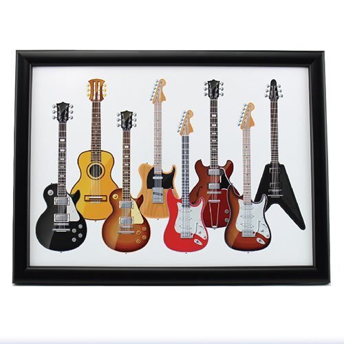 Famous Guitars Bean Bag Base Lap Tray by Lesser & Pavey
