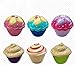Vndaxau 2pcs Cupcake Surprise Scented Princess Doll,Magic Toys for 3 Year Old Girls