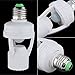 OUTAD E27 Light Lamp Holder Switch Ajustable 360 Degree Infrared Motion PIR Sensor Automatic LED Light Lamp E27 Socket
