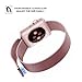 Apple Watch Band 38mm, KYISGOS Magnetic Closure Clasp Milanese Mesh Loop Stainless Steel Replacement iWatch Band for Apple Watch Series 2, Series 1, Rose Gold