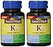 Nature Made Vitamin K2 Softgel, 100 mcg - 2 bottles each of 30 Softgels
