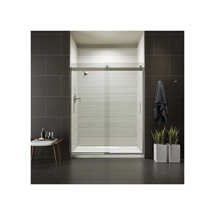 Buy KOHLER K706009LMX Levity Bypass Shower Door with Handle and 1/4
