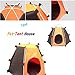 Pup-Tent, PYURS Pet Camp Tent Foldable Dog Bed House for Puppy Dog Kitten Cat
