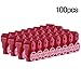 Lucky Monet 100 PCS Anti-Theft Retail Security Stop Lock Anti Sweep Hook Lock for Pegboard Slat Wall