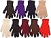 Children Warm Magic Gloves Teens Winter Gloves Boys Girls Knit Gloves 12 Pack Asst.(7 to 16 years old)