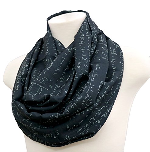 Mathematics-infinity-scarf-for-engineers-teachers-nerds-algebra-Math-birthday-gift-for-her-geeky-student