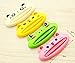 DMtse 4 X Home Design Shape Animal Toothpaste Tube Squeezers Roll Clip Tool