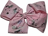 Nickelodeon JoJo Siwa Giant Ultra Rare Metallic Unicorns Bow Hair Clip