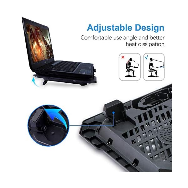 TopMate-C302-10-156-Laptop-Cooler-Cooling-Pad-Ultra-Slim-Portable-2-Quiet-Big-Fans-1300RPM-with-USB-Line-Built-in-Simple-and-Easy-Use-Design TopMate C302 10-15.6 Laptop Cooler Cooling Pad | Ultra Slim Portable 2 Quiet Big Fans 1300RPM with USB Line Built in…