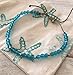 Sea Glass Beach Anklet in Your Choice of Color Handmade in the Caribbean