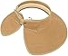 Simplicity Beach Roll-Up Beach Straw Sun Visor Hat With Bow, 283_Natural