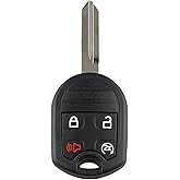 Kilessgo Fits for Ford Focus Mustang Lincoln Navigator MKX 2015 2016 2017 2018 Key Fob OUC6000022 315MHz 4D63 4 Buttons