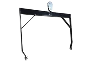 Boss Buck Durable Metal Painted Sealed Hanging Bail for 55 Gallon Drum Game Feeder 1000 LB Pulley and Mounting Hardware Included