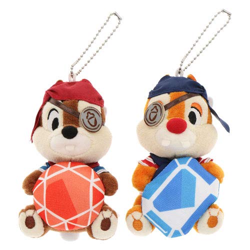 Chip Dale Plush Badge Set Doll Stuffed Toy Pirates Summer Tokyo Disney Sea Ebay