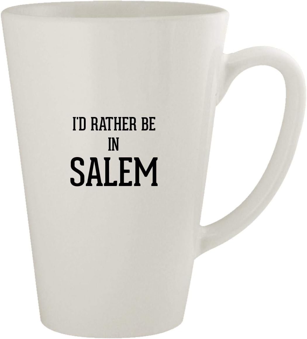I'd Rather Be In SALEM - Ceramic 17oz Latte Coffee Mug