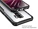 Samsung Galaxy S9 Plus S9+ Case, MoKo Clear Slim Fit Lightweight Shockproof Armor Shield, Flexible TPU Bumper Edge + Rigid PC Back Panel Cover for Samsung Galaxy S9 Plus 6.2 Inch - Black