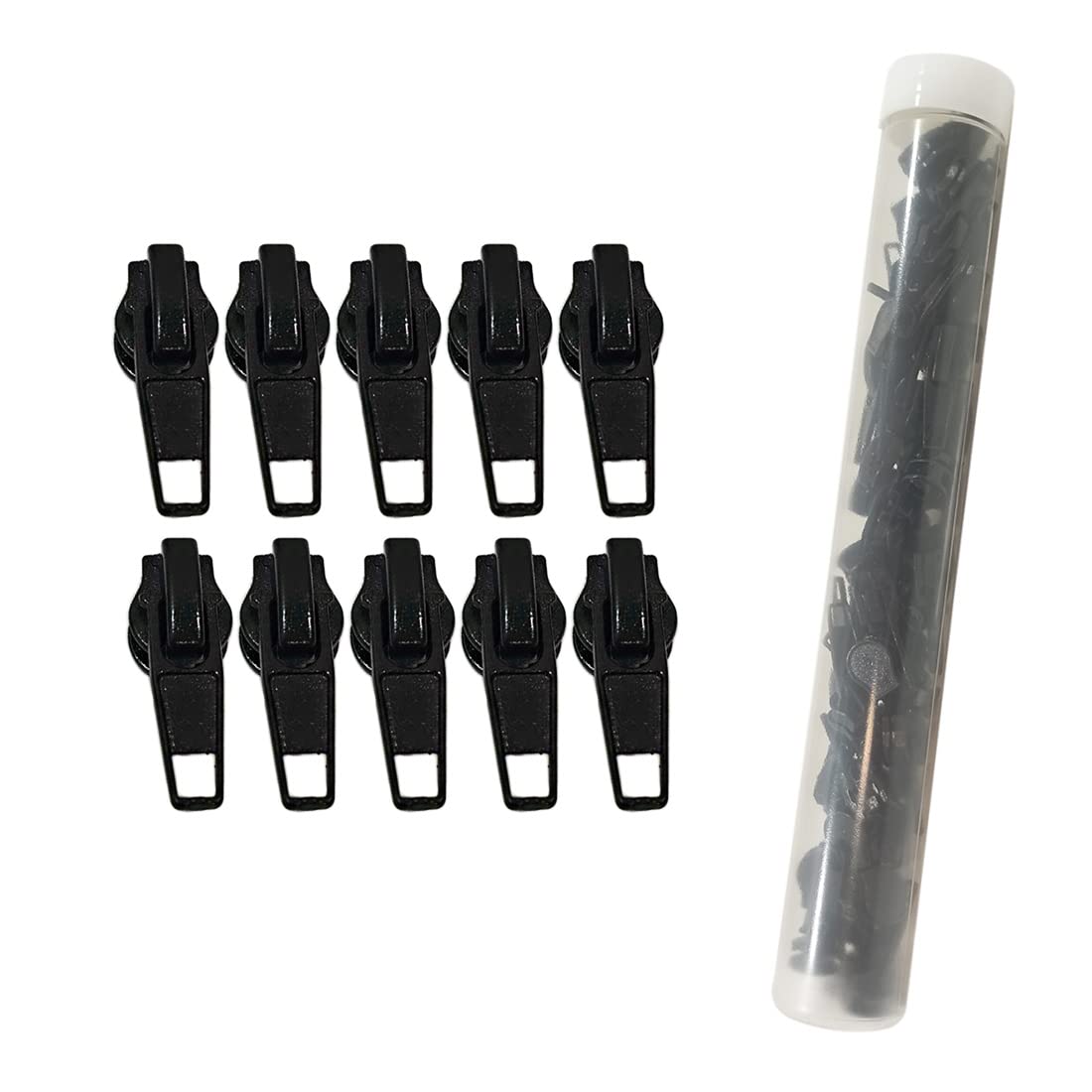5# Nylon Auto Slider, 72 Sets/Tube, 13 Colors Available to Choose (5# 332)