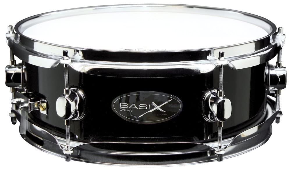 PURE GEWA Snare Drum Classic Wood 12x4.5" poplar shell black wrapped
