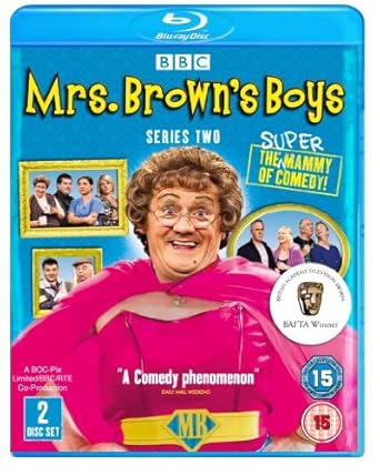 Amazon Com Mrs Brown S Boys Series 2 2 Disc Set Mrs Brown S Boys Series Two Non Usa Format Blu Ray Reg B Import United Kingdom Brendan O Carroll Jennifer Gibney Dermot