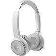CISCO Headset 730, Wireless Dual On- Ear Bluetooth Headset with Case, USB-A HD Bluetooth Adapter, USB-A and 3.5mm Cables, Platinum, 1-Year Limited Liability Warranty (HS-WL-730-BUNA-P)