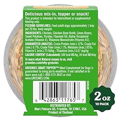 Greenies Smart Topper High Protein Wet Mix-in for