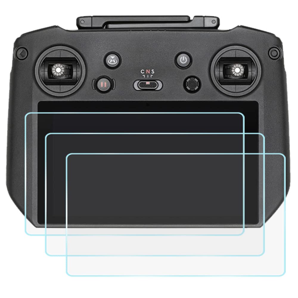 Fire Rock Mavic 3 Screen Protector for DJI Mavic3 Pro/Cine Fly Drone Camera Remote Control, Ultra-Clear 9H Hardness Tempered Glass Cover for Mavic3 RC Pro-3 Packs