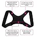 Upper Back Support Posture Corrector – Fits 24”-48” Chest for Women & Men – Elastic, Sweat Wicking Back Brace Corrects Posture at Work – Clavicle Brace Fixes Bad Shoulder Alignment – Velcro Adjustable