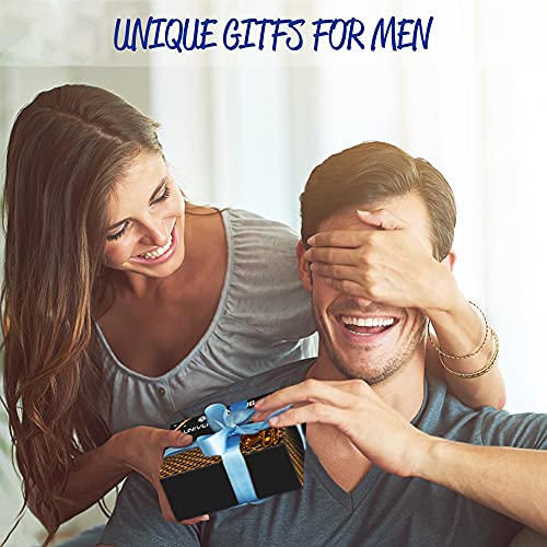 Gifts for Men Dad Husband Father Him, 360°Grip Socket Set Fits Standard 1/4\'\' - 3/4\'\' with Multi-Function Power Drill Adapter Best Tools Gifts for Men, Father, Dad, Husband, Boyfriend, Gift Box