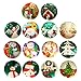 Refrigerator Magnets Fridge Magnets Funny Magnets for Refrigerator Office Cabinets Whiteboards,Decorative Magnets - 14PCS (Christmas)