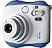 Fujifilm Instax Mini 26 + Rainbow Film Bundle - Blue/White
