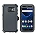 Samsung Galaxy S7 Cover | 2-in-1 Screen Protector & Holster Case | Full Body Military Grade Edge-to-Edge Protection with carrying belt clip| Drop Proof Shockproof Dustproof | Black / Black