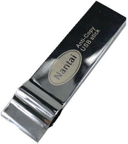 USB Drive,Newest Partition Version Anti-copy USB 2.0 Stick Data Protective Anti Trojan Pen Drive 8GB for Windows Computer XP SP2/3/Win7/Win8/Win8.1/Win10(Silver)