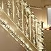 WED 200 LED Twinkle Lights,Christmas Cluster Lights 11.5 Foot with Warm White Lights with 8 Twinkle Function for Christmas Decor Trees Parties Bedroom