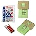 Oreck Canister Handheld Vacuum Cleaner Bags And 5 Fresheners Pack Of 12