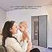 Jerrybox Magnetic Screen Door Full Frame Velcro Mesh Curtain, 36-Inch-by-83-Inch