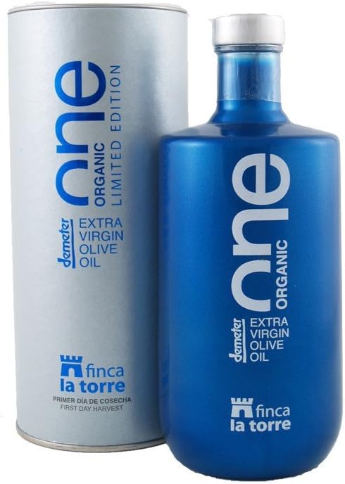 Finca La Torre ONE Organic Limited Edition Spanish Extra Virgin Olive Oil 500 milliliter (16.9 ounces)