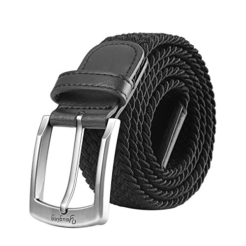 YAUGING Men Belts, Elastic Braided Stretch Belt with Morocco Ubuy