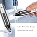 Nose Ear Hair Eyebrow Trimmer for Man - Denkonni 4 in 1 Aluminium Alloy Rechargeable Nose Ear Hair Trimmer with Base,Water Resistant Facial Hair Trimmer