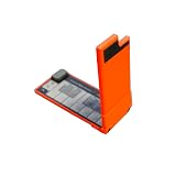 Korg nanoKEY Fold - 25-Key Foldable MIDI Keyboard Controller with USB-C and TRS-MIDI - Lava Orange