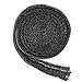 Midwest Hearth Wood Stove Replacement Gasket for Woodburning Stoves - Graphite Impregnated Fiberglass Gaskets (11/16" x 3/16" x 54" Flat Tape w/Self Adhesive Back)